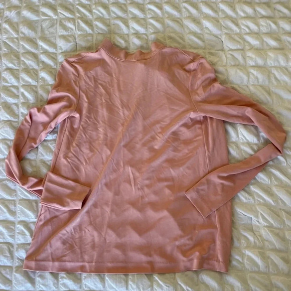 Wilfred Aritzia pink back tie open back top - Picture 1 of 5